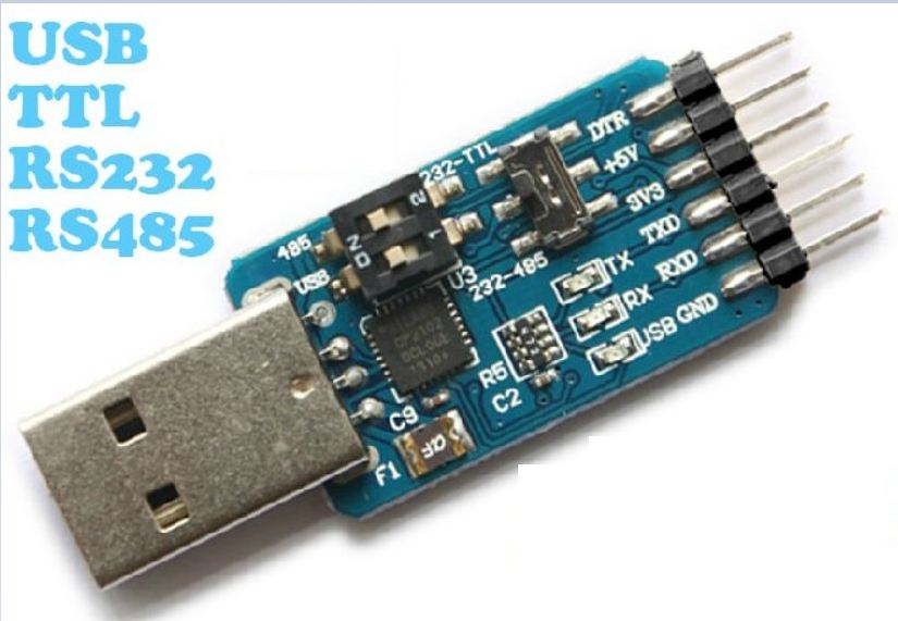 ตัวแปลงUSBอนุกรม CP2102 ยูเอสบีทีทีแอล 485 232